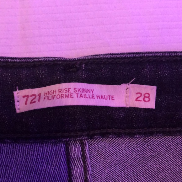 COPY - Levi’s black ripped skinny jeans - Picture 5 of 5